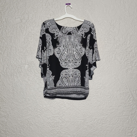JM Collection Tops - Jm Collections Embelished Blouse